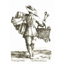 Tarot coleccion I Mestieri dell´Uomo - G.M. Mitelli 1634-1718 (40 + 1 Cartas) (IT) (Numerado 1500) (Meneghello) (1986) 06/19