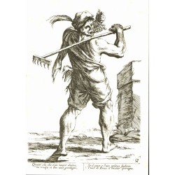 Tarot coleccion I Mestieri dell´Uomo - G.M. Mitelli 1634-1718 (40 + 1 Cartas) (IT) (Numerado 1500) (Meneghello) (1986) 06/19