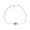 Pulsera Plata San Benito 16 a 19 cm