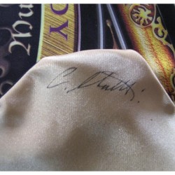 Tapete Seda Wiccan Pentacle - Ciro Marchetti (Edicion Especial Museo del Tarot) (Firmado) (Artesano hecho a mano)