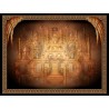 Tapete Seda Grand Luxe Castle Reading Cloth - Ciro Marchetti (Artesano hecho a mano) (Firmado) (90x70 cm)