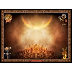 Tapete Seda Grand Luxe Elements Reading Cloth - Ciro Marchetti (Edicion especial Museo del Tarot) (Artesano hecho a mano) (Firma