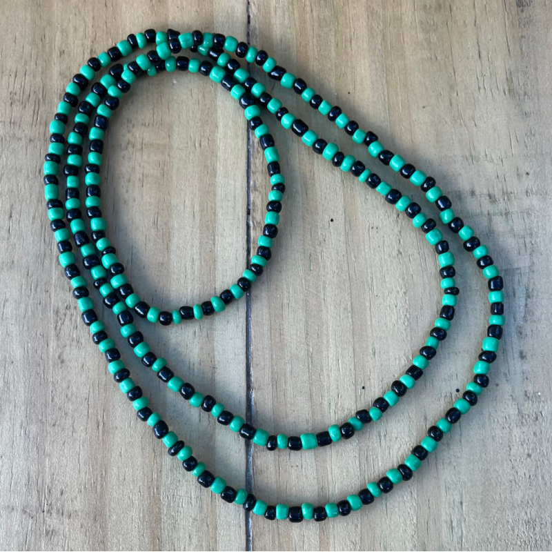 Collar Santeria Oggun 1 x 1 (Ver-Ne) (1V) (90 cm) ·