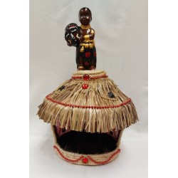 Casa Eleggua / Eshu 32 x 34 cm (decorada Maribo)