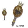 Maraca Ochun 23 cm - Corona con cristales