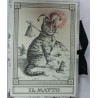 Tarot Coleccion 22 Arcani Gatti (IT) (Il Meneghello) (Numerados 2000) (Tapas Blancas)