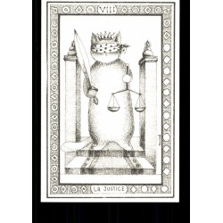 Tarot Coleccion 22 Arcani Gatti (IT) (Il Meneghello) (Numerados 2000) (Tapas Blancas)