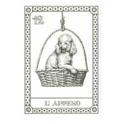 Tarot Coleccion 22 Arcani Cani (IT) (Numerados 2000 und) (Il Meneghello) (Tapas Blancas)