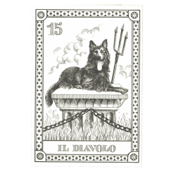 Tarot Coleccion 22 Arcani Cani (IT) (Numerados 2000 und) (Il Meneghello) (Tapas Blancas)
