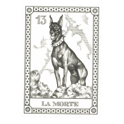 Tarot Coleccion 22 Arcani Cani (IT) (Numerados 2000 und) (Il Meneghello) (Tapas Blancas)