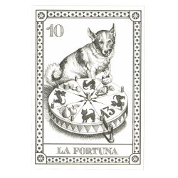 Tarot Coleccion 22 Arcani Cani (IT) (Numerados 2000 und) (Il Meneghello) (Tapas Blancas)