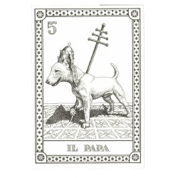 Tarot Coleccion 22 Arcani Cani (IT) (Numerados 2000 und) (Il Meneghello) (Tapas Azules)