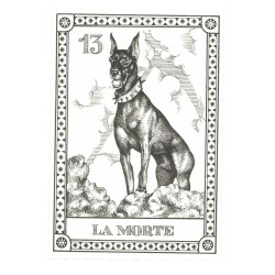 Tarot Coleccion 22 Arcani Cani (IT) (Numerados 2000 und) (Il Meneghello) (Tapas Azules)