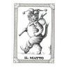 Tarot Coleccion 22 Arcani I Gatti Buffi (IT) (Numerados 2000) (Il Meneghello) (Tapas Verdes)