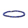 Pulsera bolas de Lapislazuli 4 mm (Elastica)