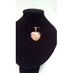 Colgante Corazon Rodonita