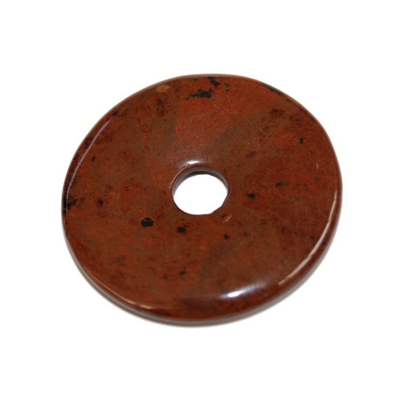 COLGANTE Donut Jaspe Rojo