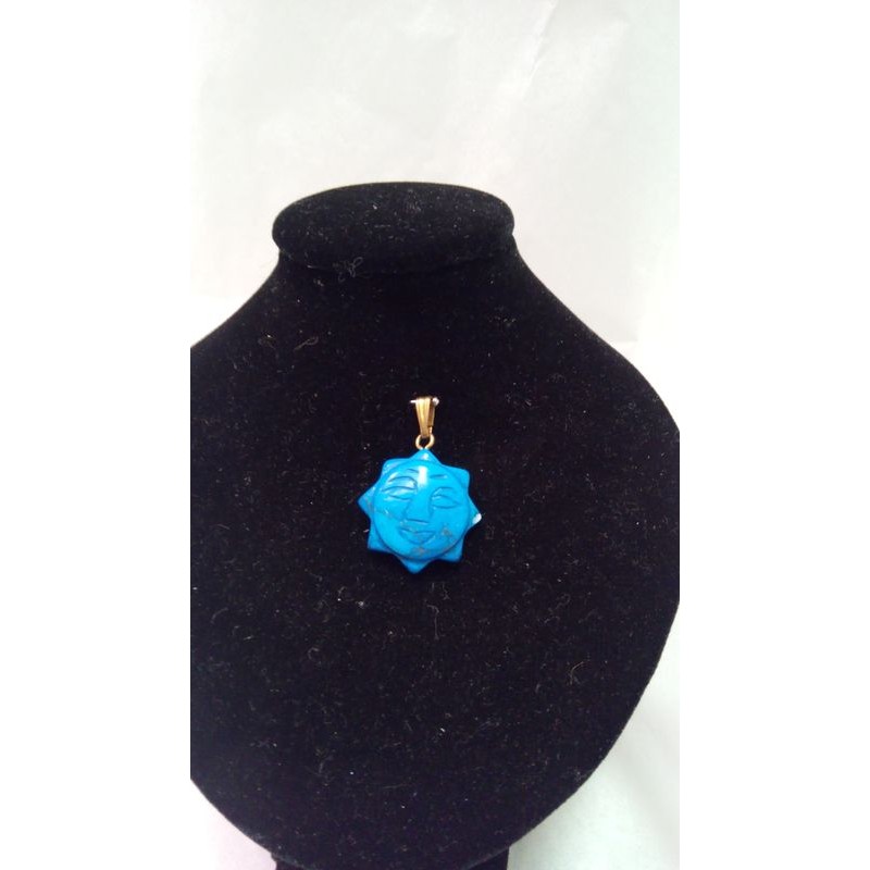 COLGANTE Sol Howlita (Vta