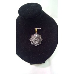 Colgante Sol Obsidiana Ne