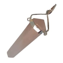 COLGANTE Punta Cuarzo Ros