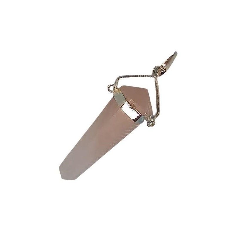 COLGANTE Punta Cuarzo Ros