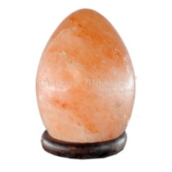 Lampara Sal Natural Huevo 15 cm/6 in ·