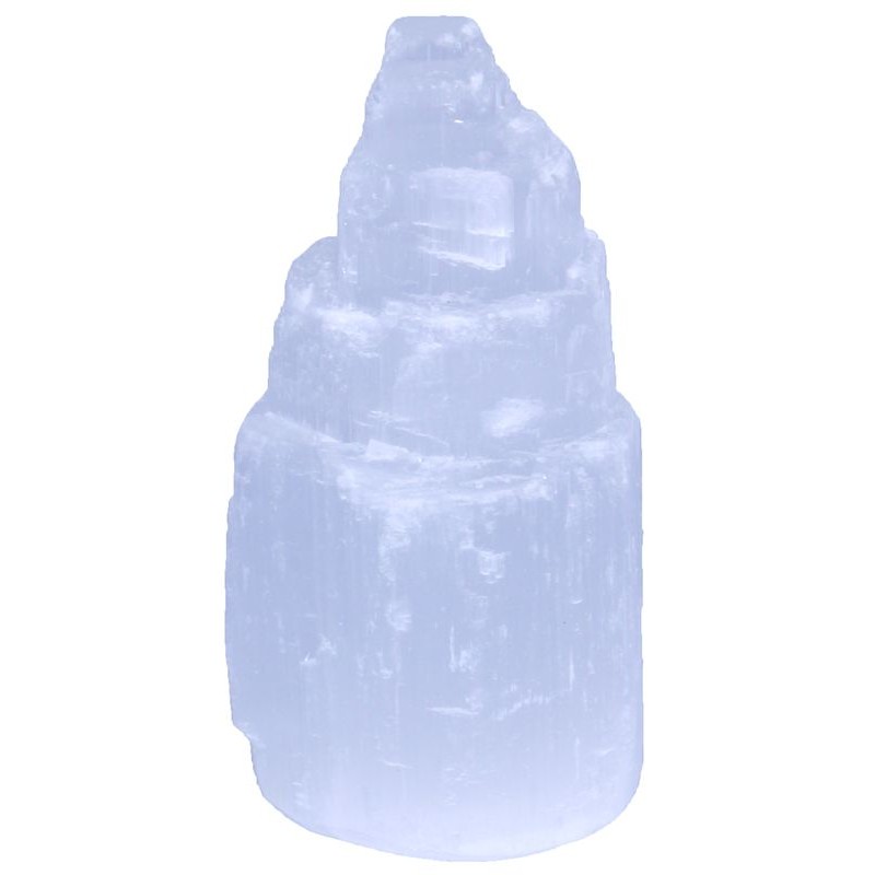 Piedra Monolito Selenita 6 x 3 cm (Unidad)