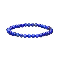 Pulsera Lapislazuli bolas 6 mm (Elastica)