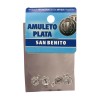 Amuleto Plata Medalla San Benito (Reverso Cruz 0.8 cm)