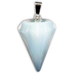 Pendulo Piedra Facetado Opalita