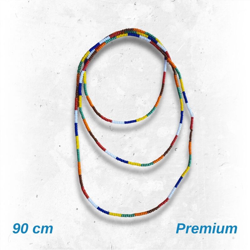 Collar 7 Potencias Africanas 7 x 7 cuenta fina (1V) Premium