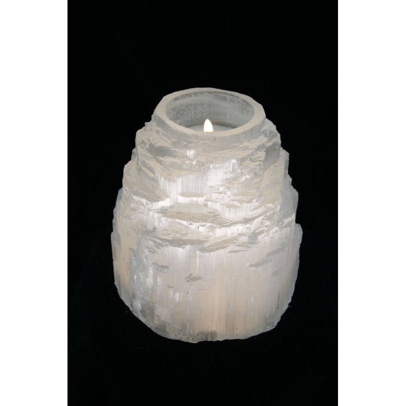 Porta Vela Selenita catedral 10 a 12 cm aprox ·