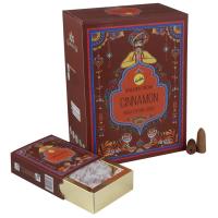 Cono refllujo Golden Indian Cinnamon-Canela (10 conos-37g) (Sree Vani)
