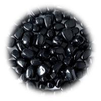 Obsidiana negra rodada pequeña pack 250 g
