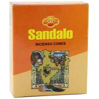 Incienso Cono Sandalo (contiene 10 conos) (P12)(SAC)